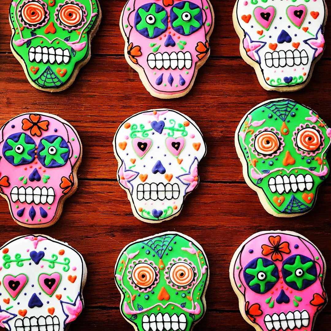 Crânes en sucre du Mexique