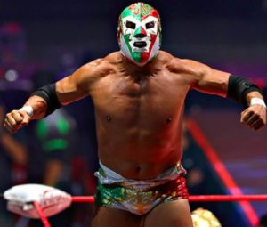 Lutteur de lucha Libre au Mexico