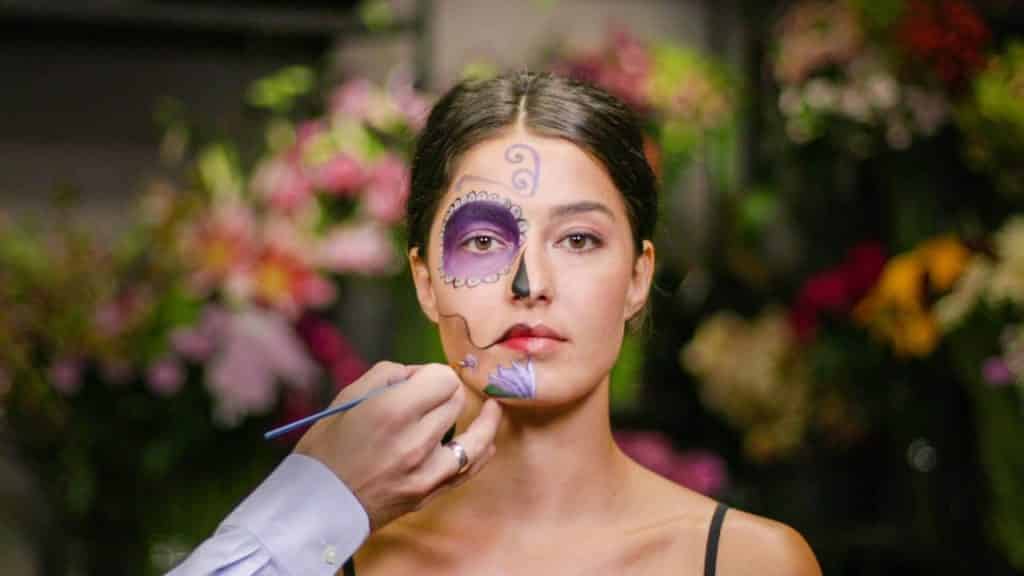 Maquillage « Dia De Los Muertos » du Mexique !