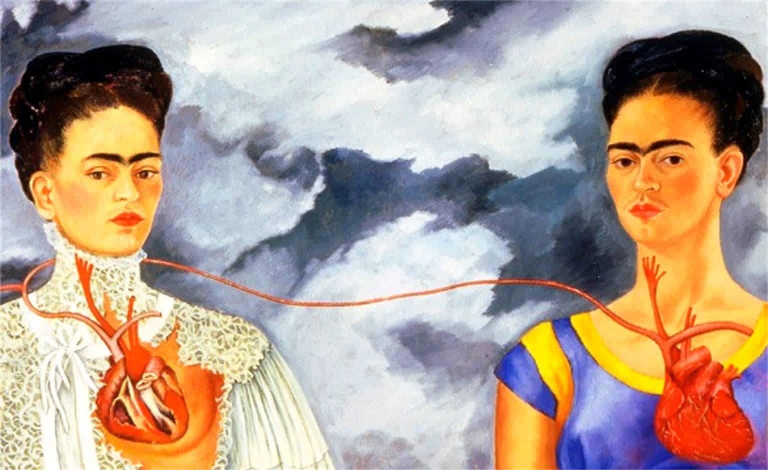 Recolectar 49+ imagen pintura de frida kahlo las dos fridas ...